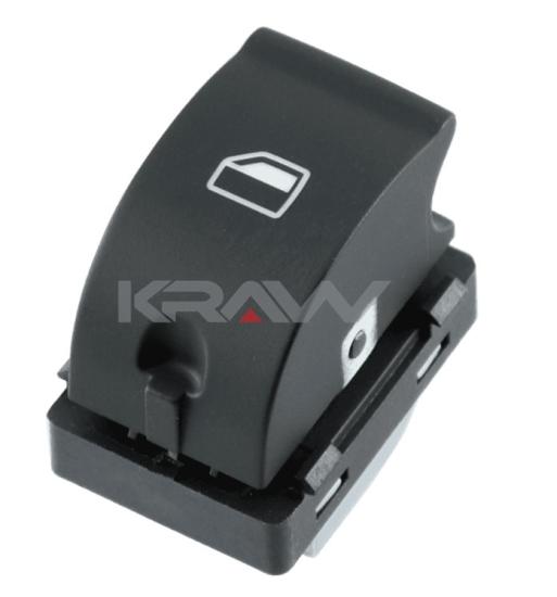 Cam Düğmesi Tekli 4 Pın (1505) - Audı A4 02-08 / Tt 07-14 / Seat Exeo 09-14